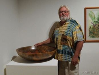  Cook Pine Popcorn Bowl Series 22 x 6, purchased by Hawaii State Foundation For Culture And The Arts 
