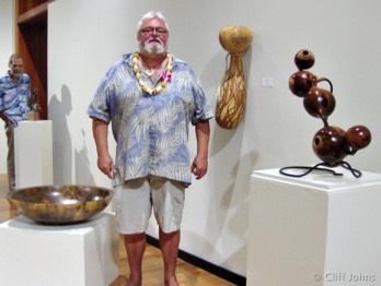  2013 Hawaii Craftsmen Show at the Academy of Arts, Honolulu, selected as a guest artist 